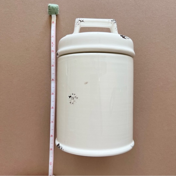 Coffee Ceramic Canister w Lid - Picture 7 of 7